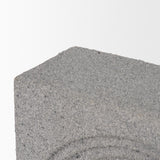 Mercana Kacia Resin Textured Concrete Gray Decorative Object