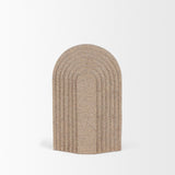 Mercana Kael Resin Textured Concrete Gray Decorative Object