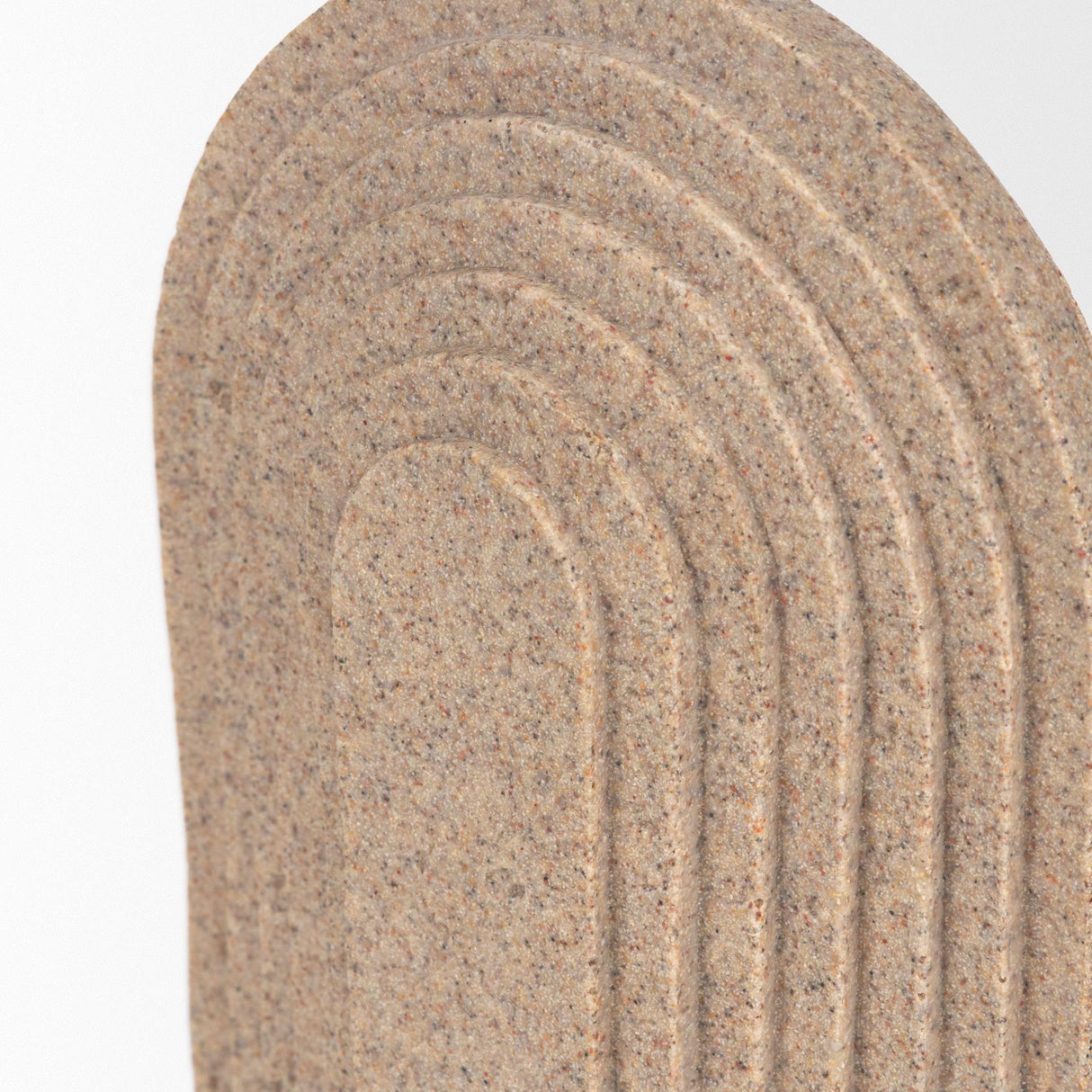 Mercana Kael Resin Textured Concrete Gray Decorative Object