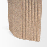 Mercana Kael Resin Textured Concrete Gray Decorative Object