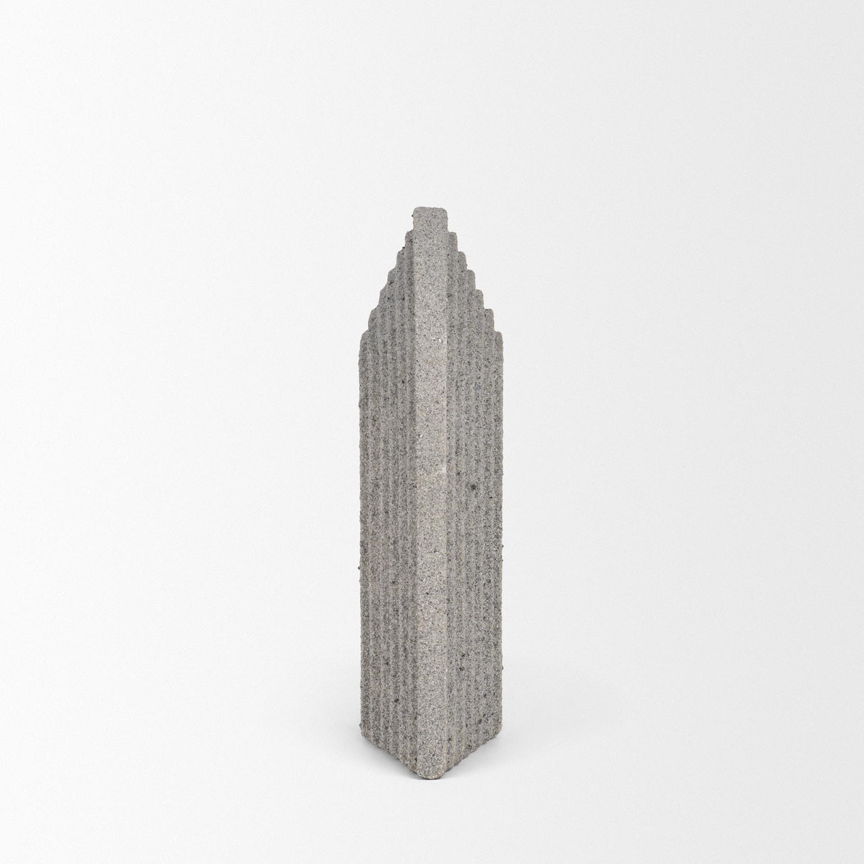 Mercana Kael Resin Textured Sandstone Decorative Object
