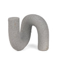 Mercana Kailas Resin Textured Concrete Gray Decorative Object