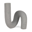 Mercana Kailyn Resin Textured Concrete Gray Decorative Object