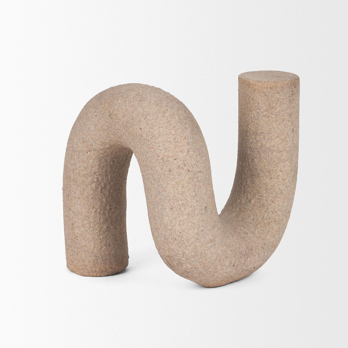 Mercana Kailas Resin Textured Sandstone Decorative Object