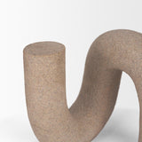 Mercana Kailas Resin Textured Sandstone Decorative Object