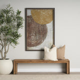 Mercana Jacory Cream Checker Textured Decorative Square Pillow Cover
