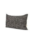 Mercana Jalia Cream and Black Cotton Decorative Lumbar Pillow Cover