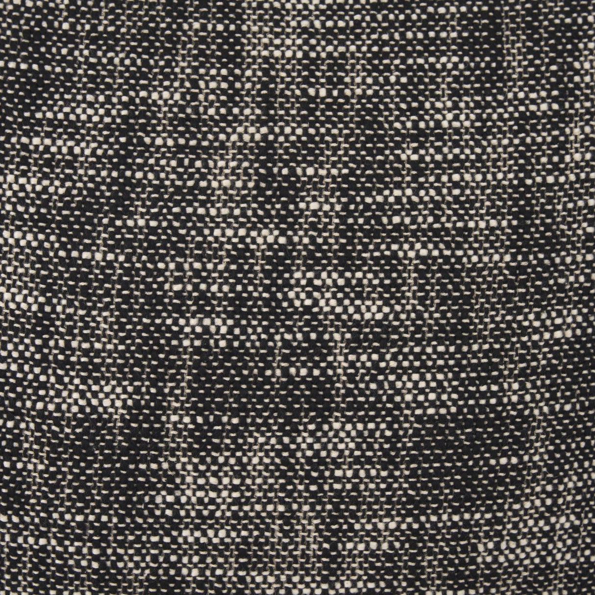 Mercana Jalia Cream and Black Cotton Decorative Lumbar Pillow Cover