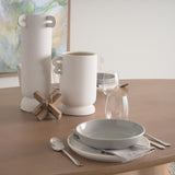 Mercana Jovani 94" Solid Light Brown Mango Wood Oval Dining Table