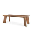 Mercana Jonan Brown Solid Mango Wood Rectangular Dining Table