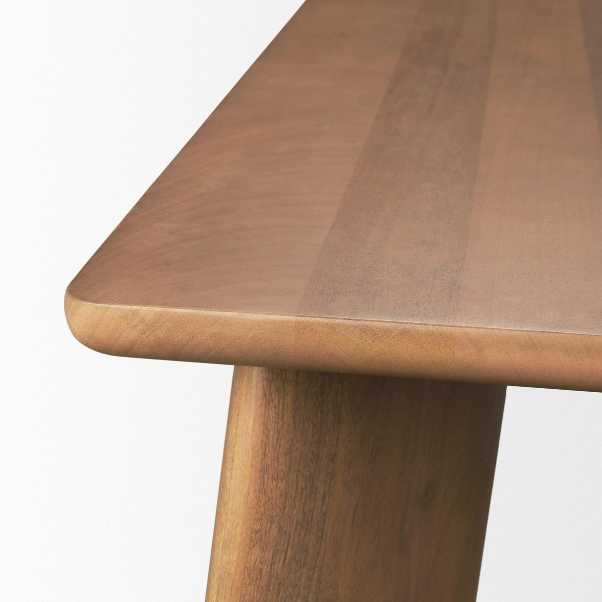 Mercana Jonan Brown Solid Mango Wood Rectangular Dining Table