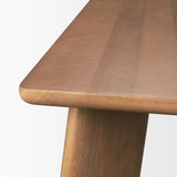 Mercana Jonan Brown Solid Mango Wood Rectangular Dining Table