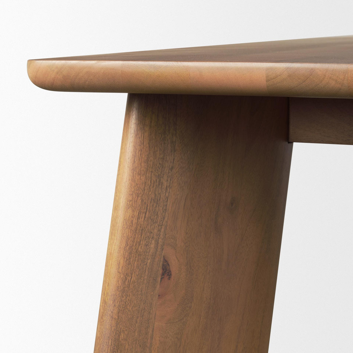Mercana Jonan Brown Solid Mango Wood Rectangular Dining Table