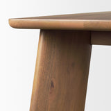 Mercana Jonan Brown Solid Mango Wood Rectangular Dining Table