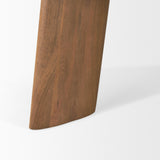 Mercana Jonan Brown Solid Mango Wood Rectangular Dining Table