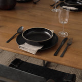 Mercana Jonan Brown Solid Mango Wood Rectangular Dining Table