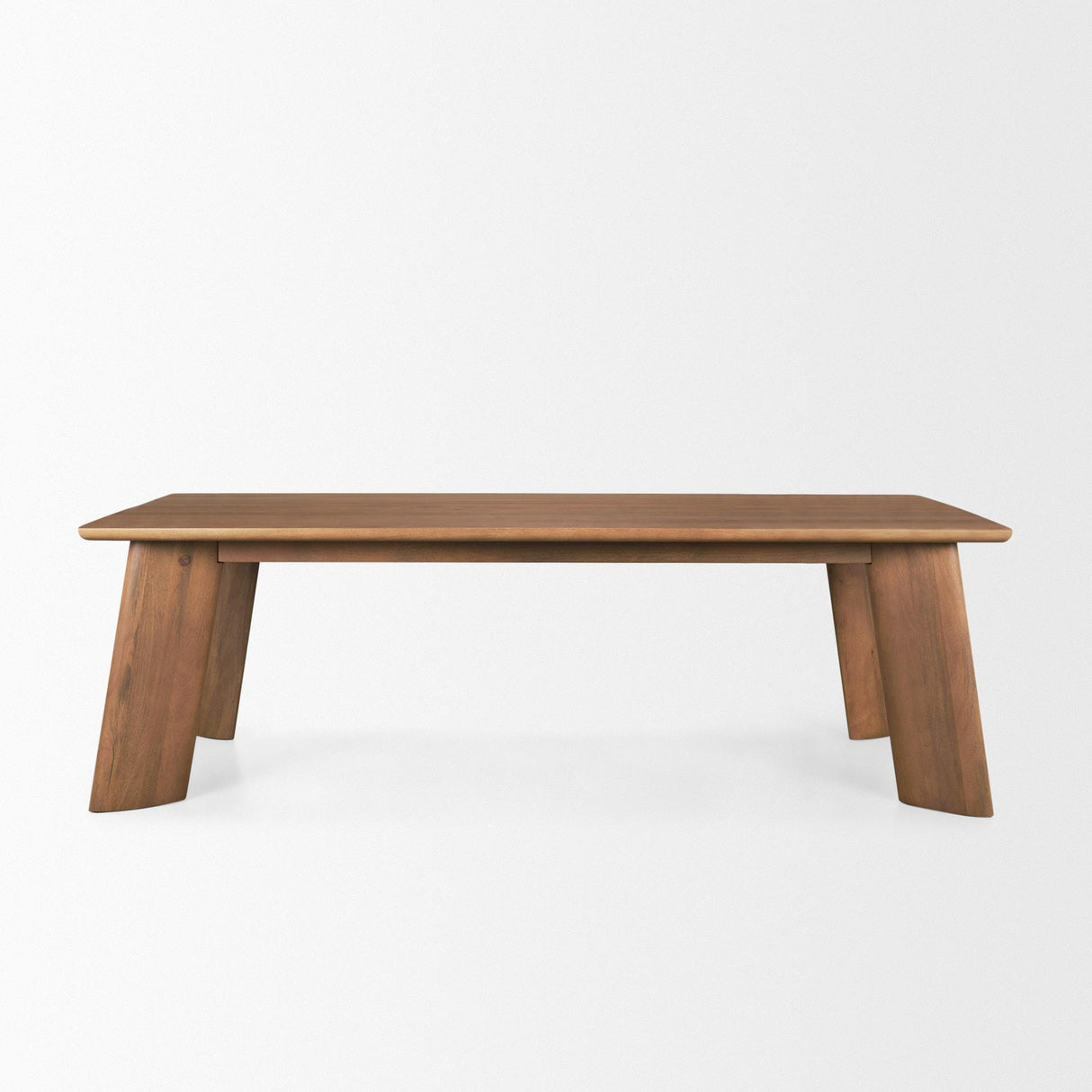 Mercana Jonan Brown Solid Mango Wood Rectangular Dining Table