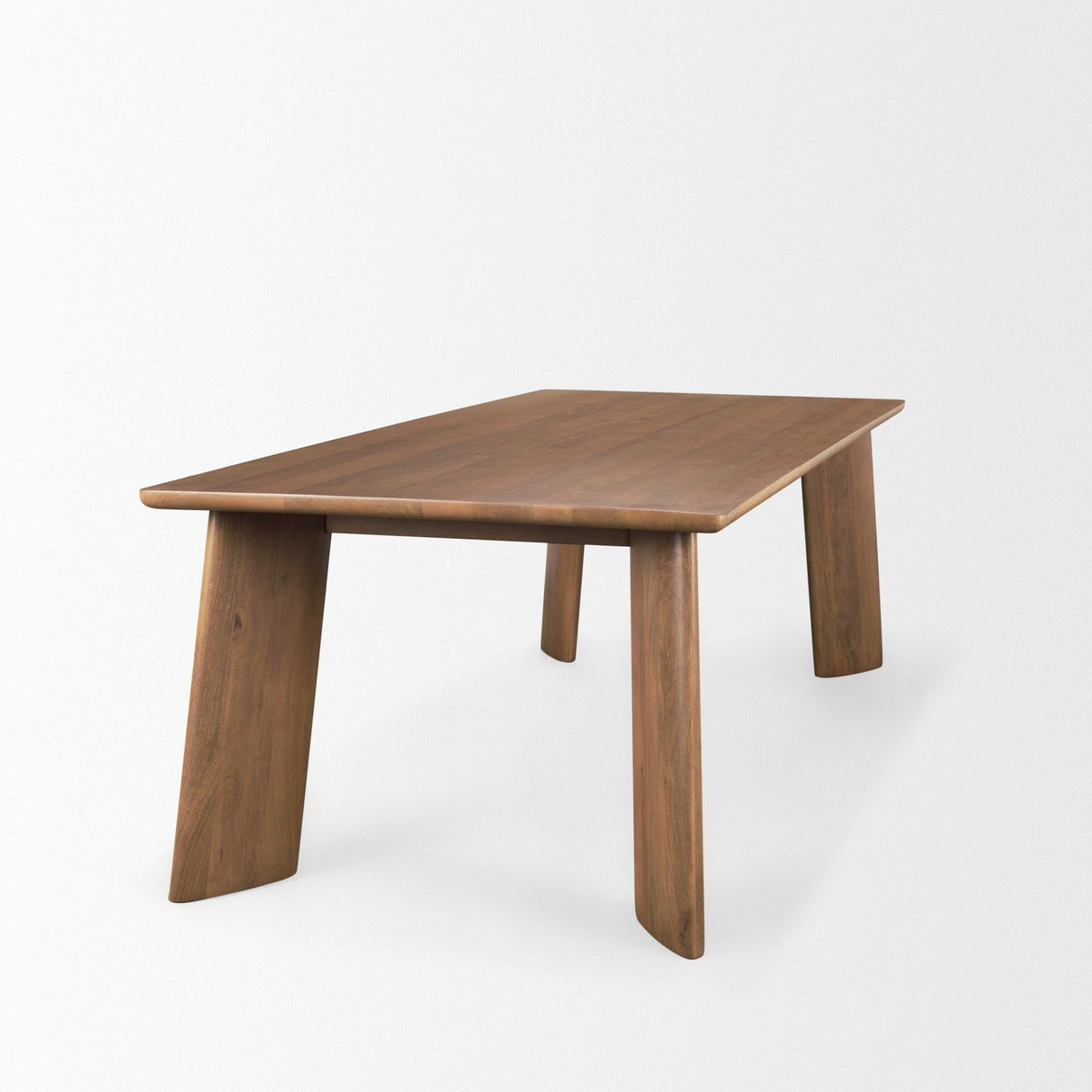 Mercana Jonan Brown Solid Mango Wood Rectangular Dining Table