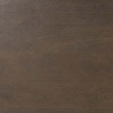 Mercana Jonan Dark Brown Wood w/ Dark Aged Brass 2 Door 3 Drawer Sideboard