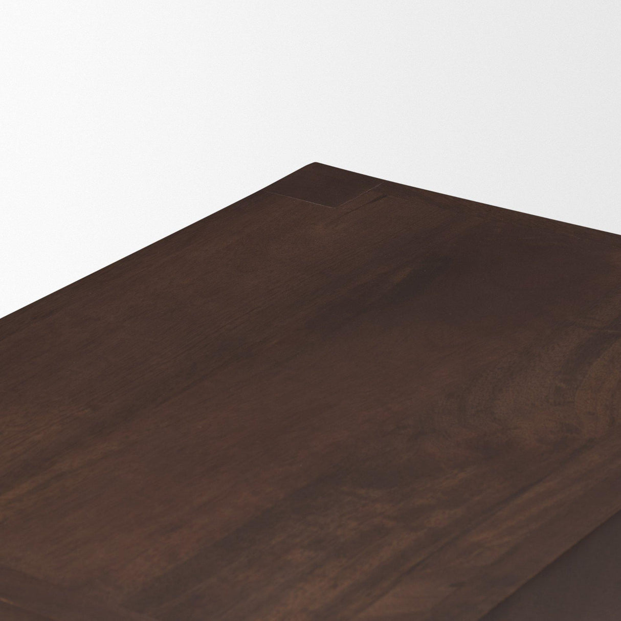 Mercana Colony Medium-Dark Brown Solid Wood Counter Stool