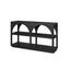 Mercana Bela Small Matte Black Arched Console Table