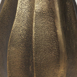 Mercana Anya Antiqued Brass Scalloped Petal Cast Metal Jug