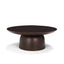 Mercana Sadira Small Mid-Dark Brown Solid Wood Round Riser
