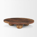 Mercana Kerra Large Solid Reclaimed Wood Tray