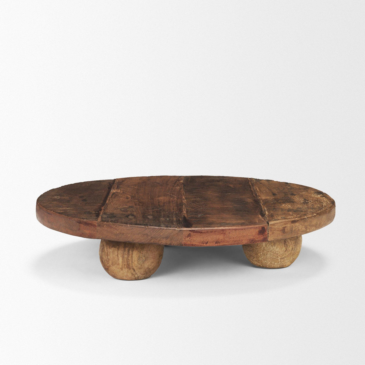 Mercana Kerra Large Solid Reclaimed Wood Tray