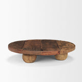 Mercana Kerra Large Solid Reclaimed Wood Tray