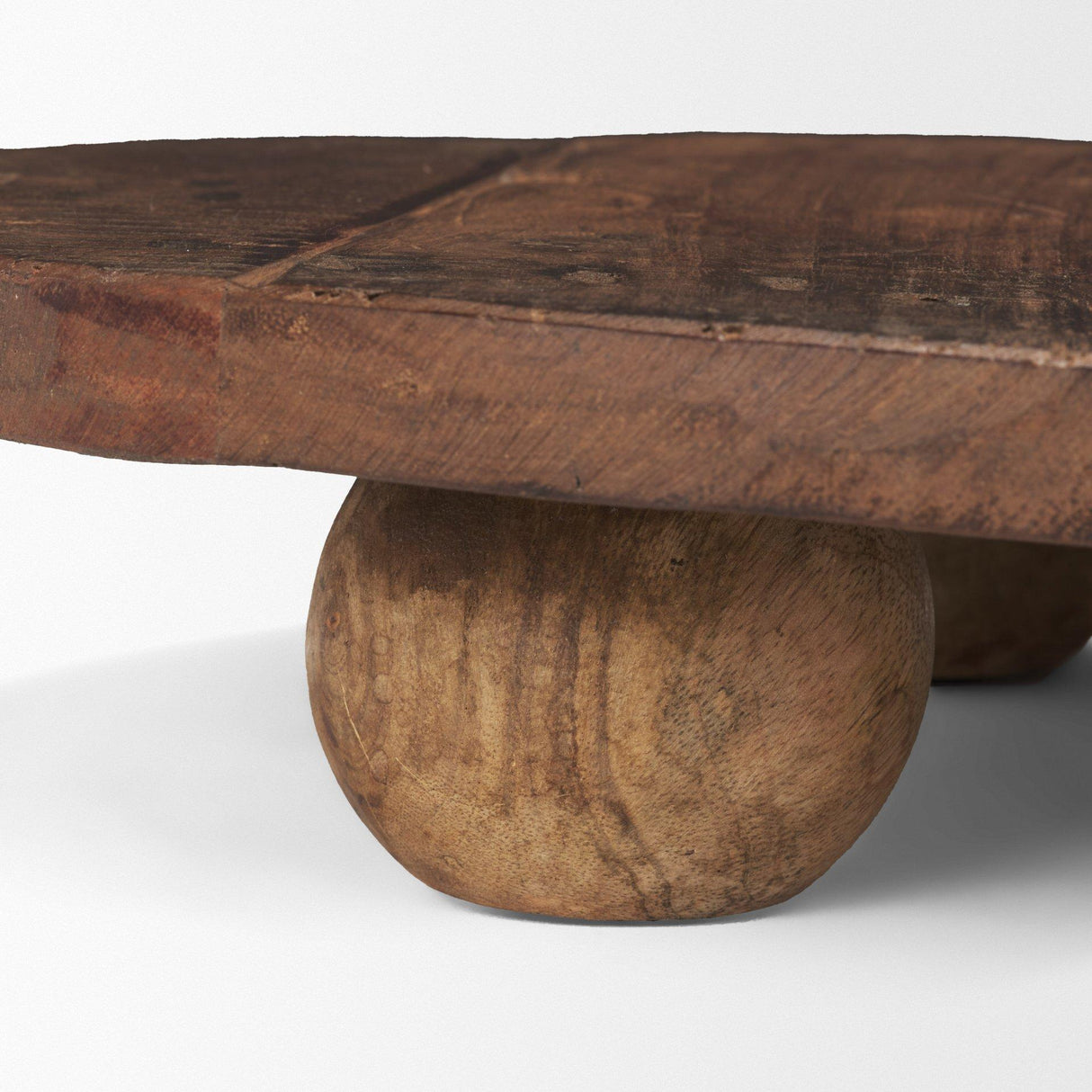 Mercana Kerra Large Solid Reclaimed Wood Tray