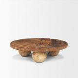 Mercana Kerra Small Solid Reclaimed Wood Tray