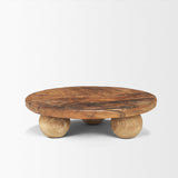 Mercana Kerra Small Solid Reclaimed Wood Tray