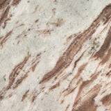 Mercana Matteo Solid Pink Marble Rectangular Coffee Table
