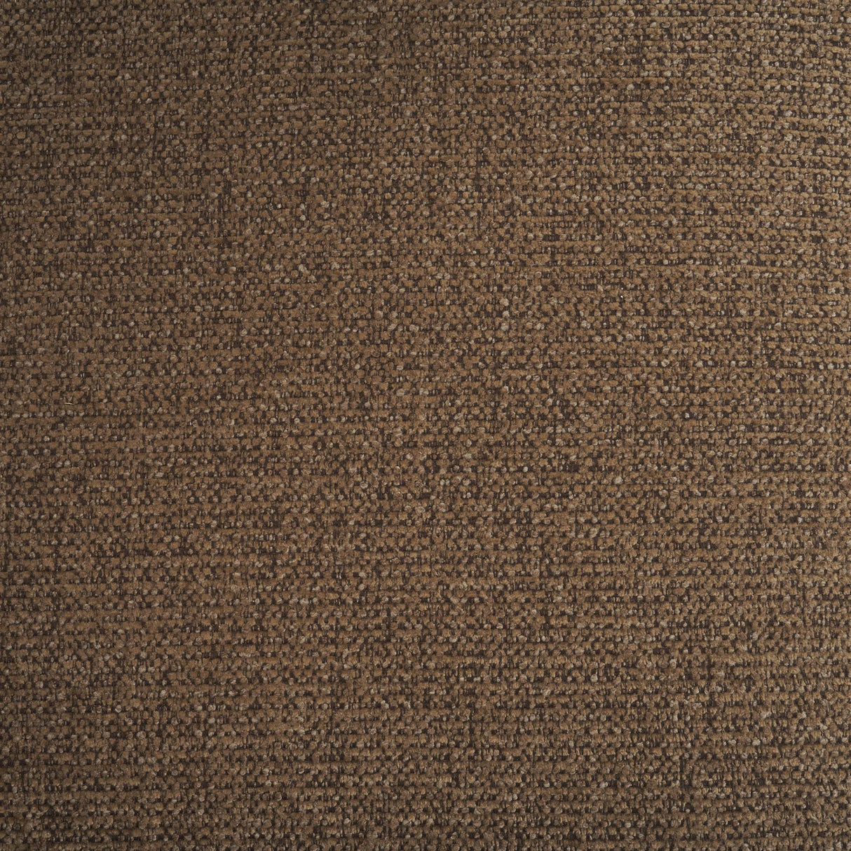 Mercana Saga Textured Brown Plush Fabric 3 Seater Sofa