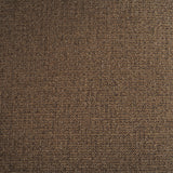 Mercana Saga Textured Brown Plush Fabric 3 Seater Sofa