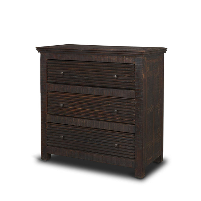 Mercana Rhett Reclaimed Wood 3 Drawer Cabinet