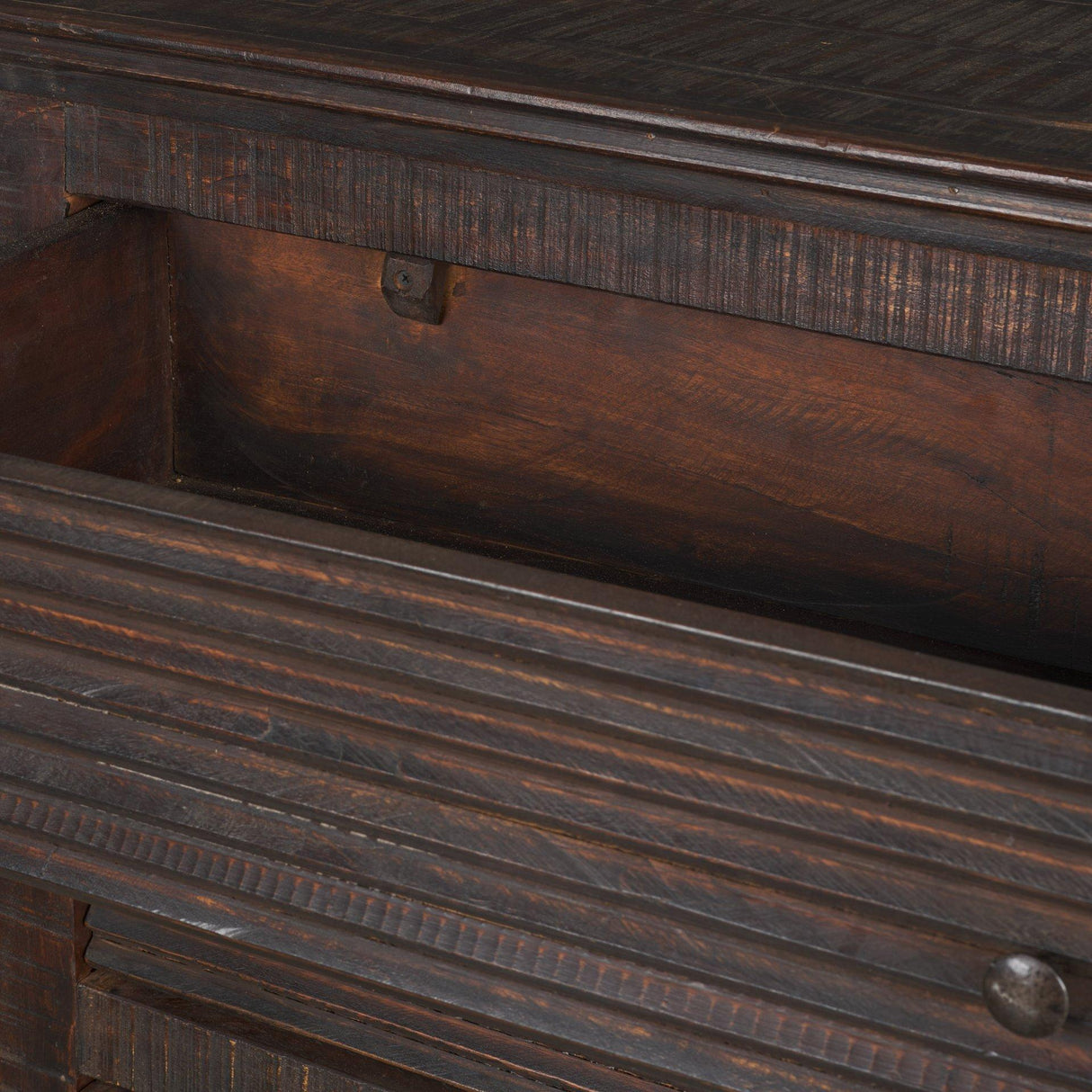 Mercana Rhett Reclaimed Wood 3 Drawer Cabinet