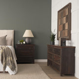 Mercana Rhett Reclaimed Wood 3 Drawer Cabinet
