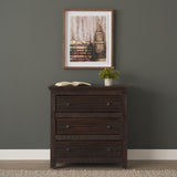 Mercana Rhett Reclaimed Wood 3 Drawer Cabinet