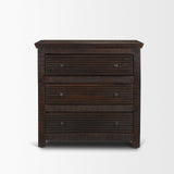 Mercana Rhett Reclaimed Wood 3 Drawer Cabinet