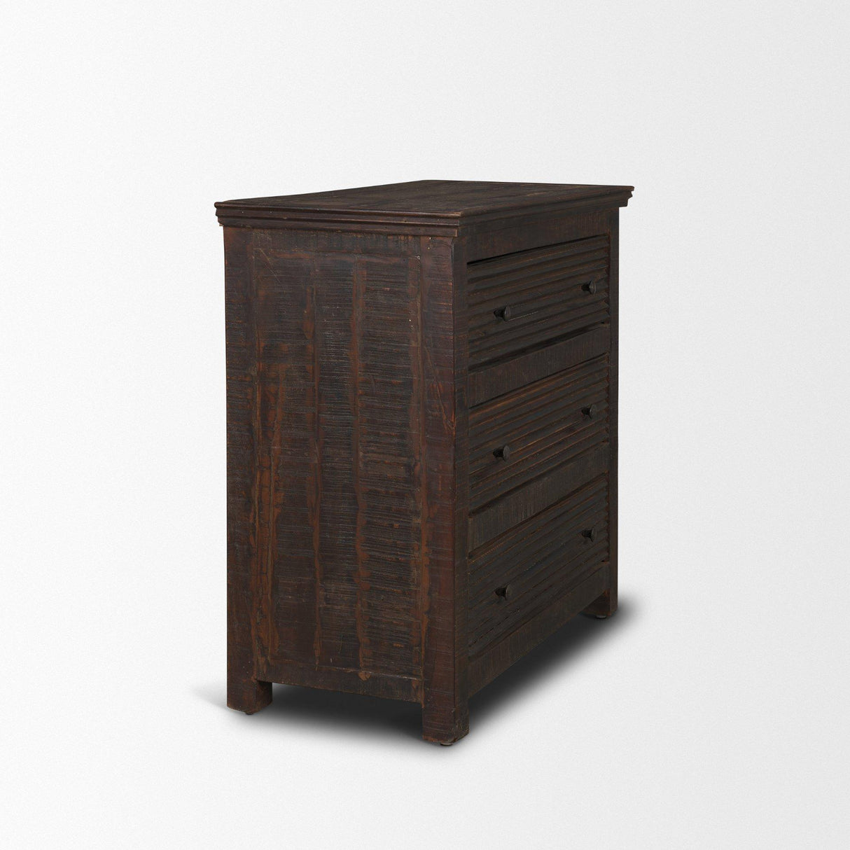Mercana Rhett Reclaimed Wood 3 Drawer Cabinet