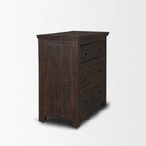Mercana Rhett Reclaimed Wood 3 Drawer Cabinet