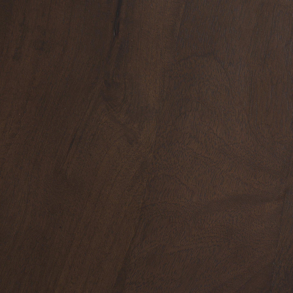 Mercana Cayson Dark Brown Sculptural Round Accent Table