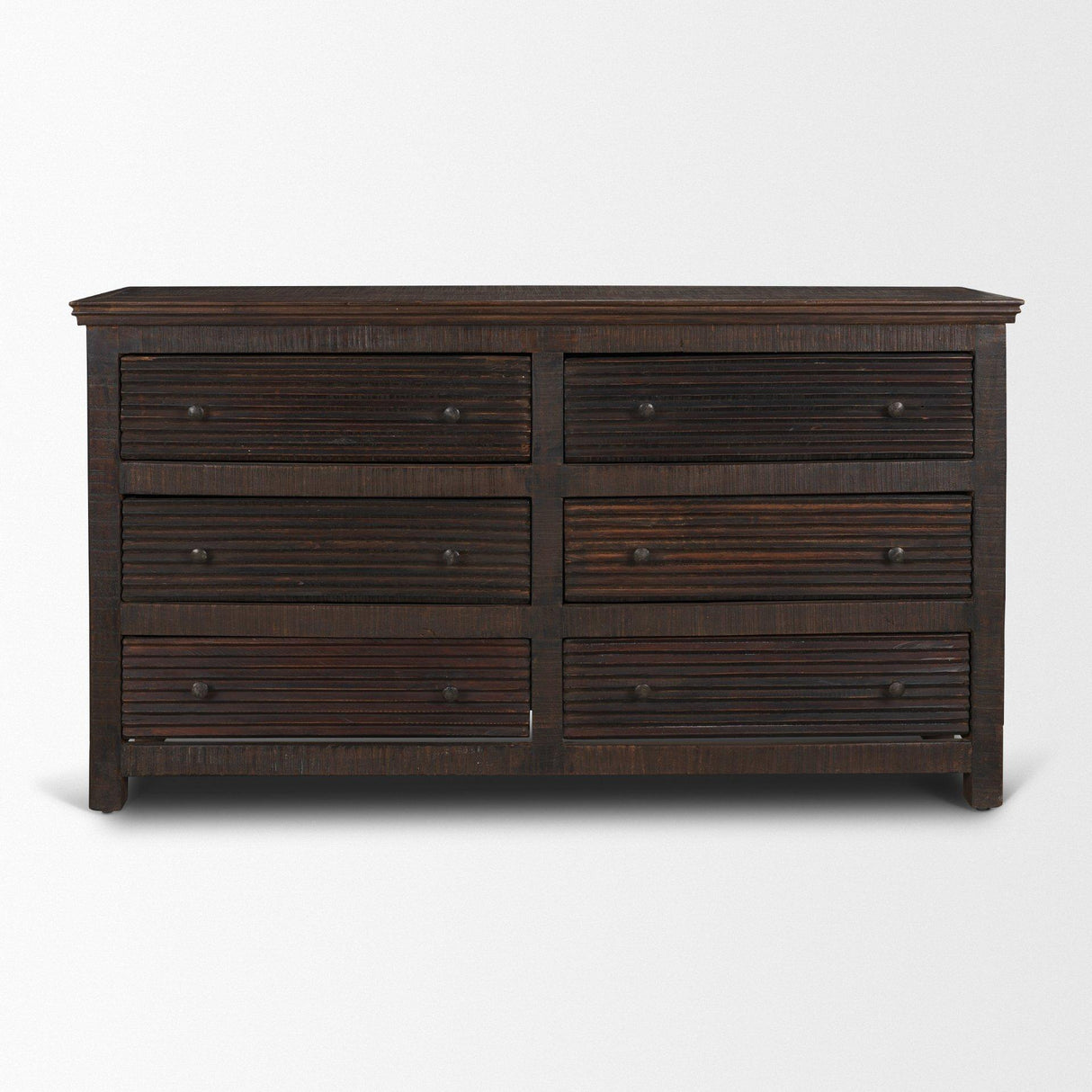 Mercana Rhett Reclaimed Wood 6 Drawer Cabinet