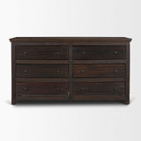Mercana Rhett Reclaimed Wood 6 Drawer Cabinet