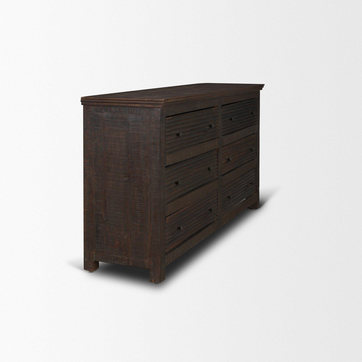 Mercana Rhett Reclaimed Wood 6 Drawer Cabinet