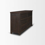 Mercana Rhett Reclaimed Wood 6 Drawer Cabinet