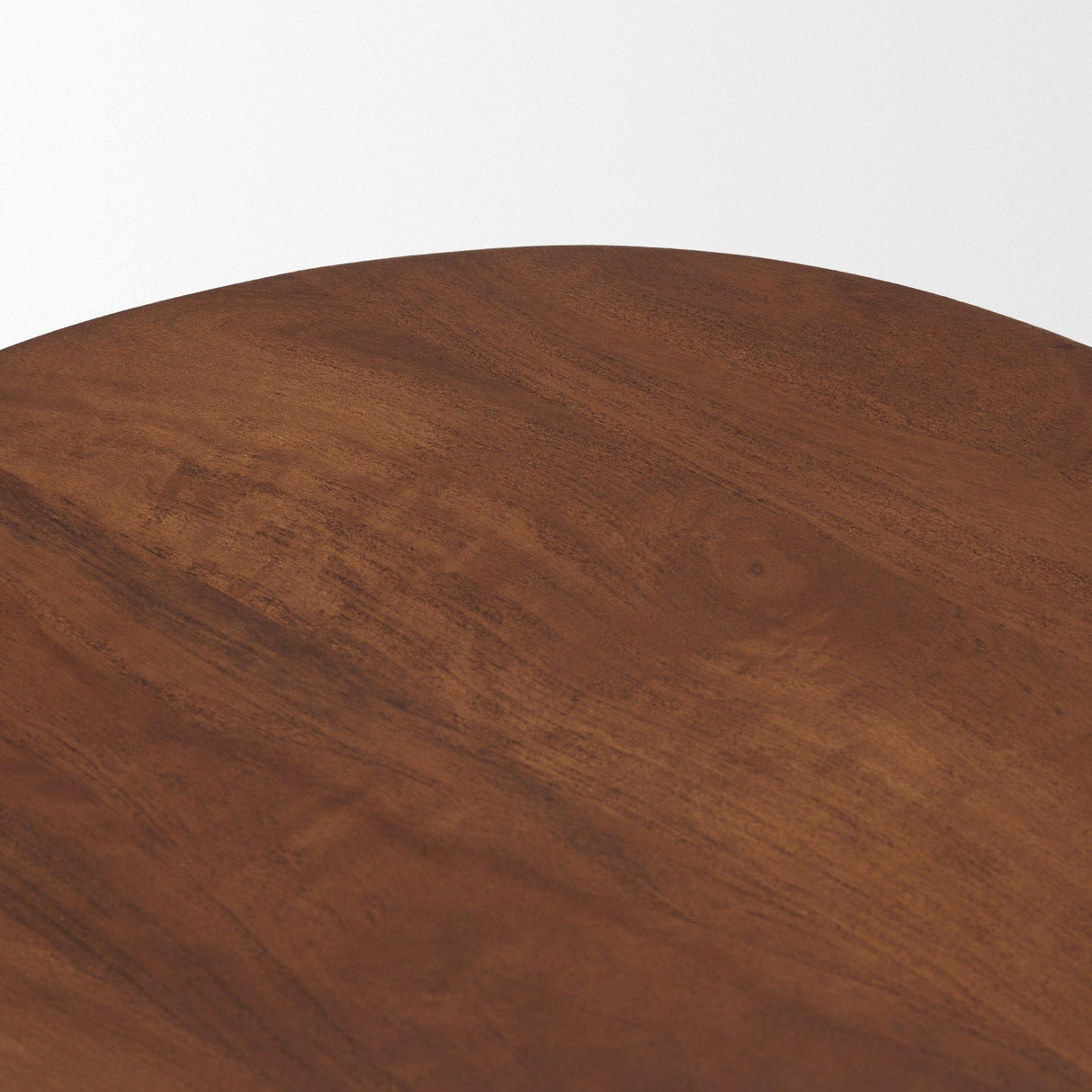 Mercana Cove Mid-Brown Sculptural Open Side Table