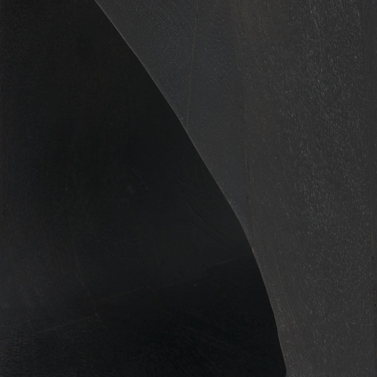 Mercana Cove Dark Brown Sculptural Open Side Table
